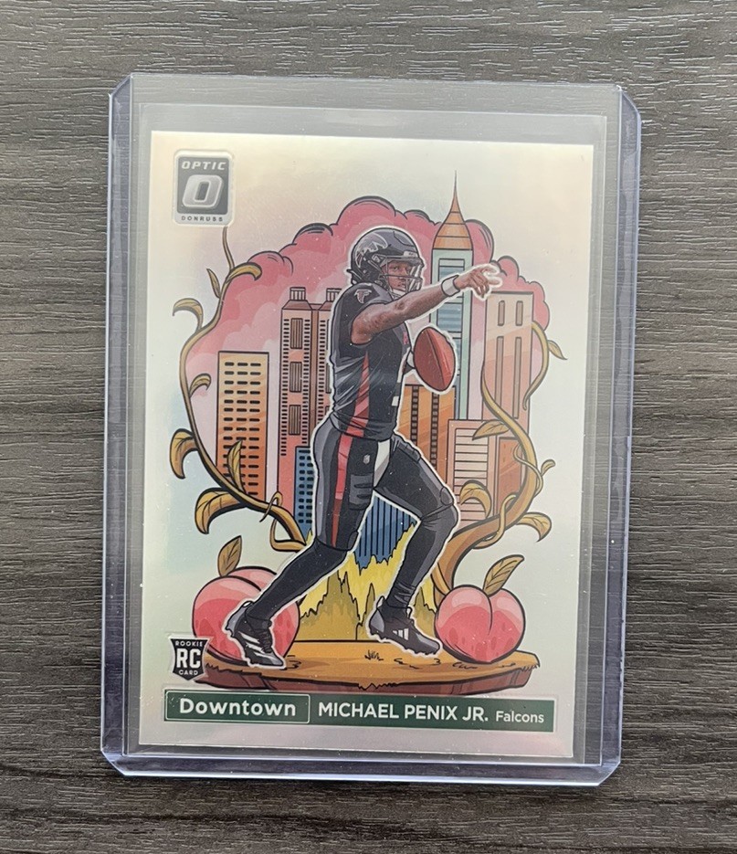 2024 Panini Donruss - Downtown! Michael Penix Jr. #14 (RC) Falcons