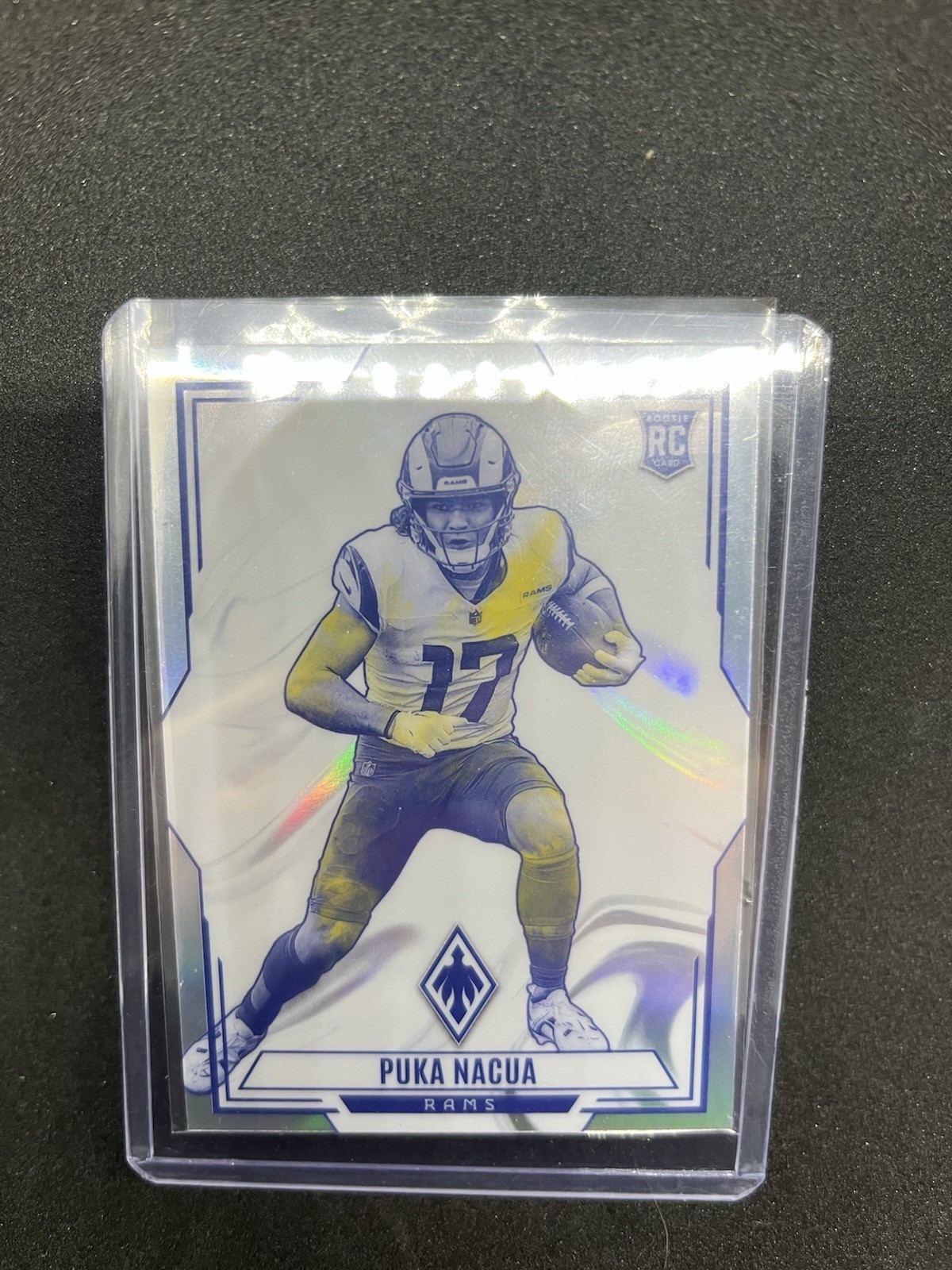 2023 Panini Phoenix - Contours Puka Nacua #CON-13 Silver Seismic (RC)