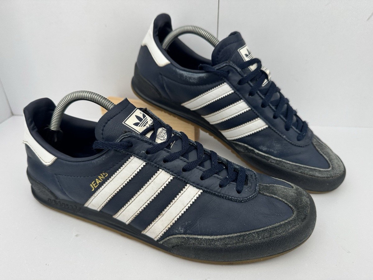 Jeans Leather Trainers Adidas Jeans Trainers Dark Blue Mens Adidas Jeans  Blue Trainers UK UK