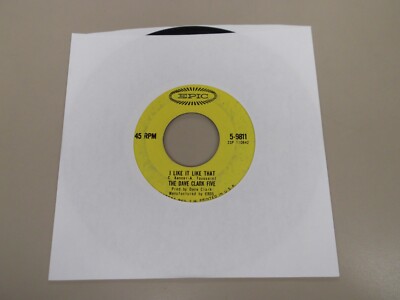 The Dave Clark Five   I Like It Like That / Hurting Inside   Epic 5-9811 - Good
