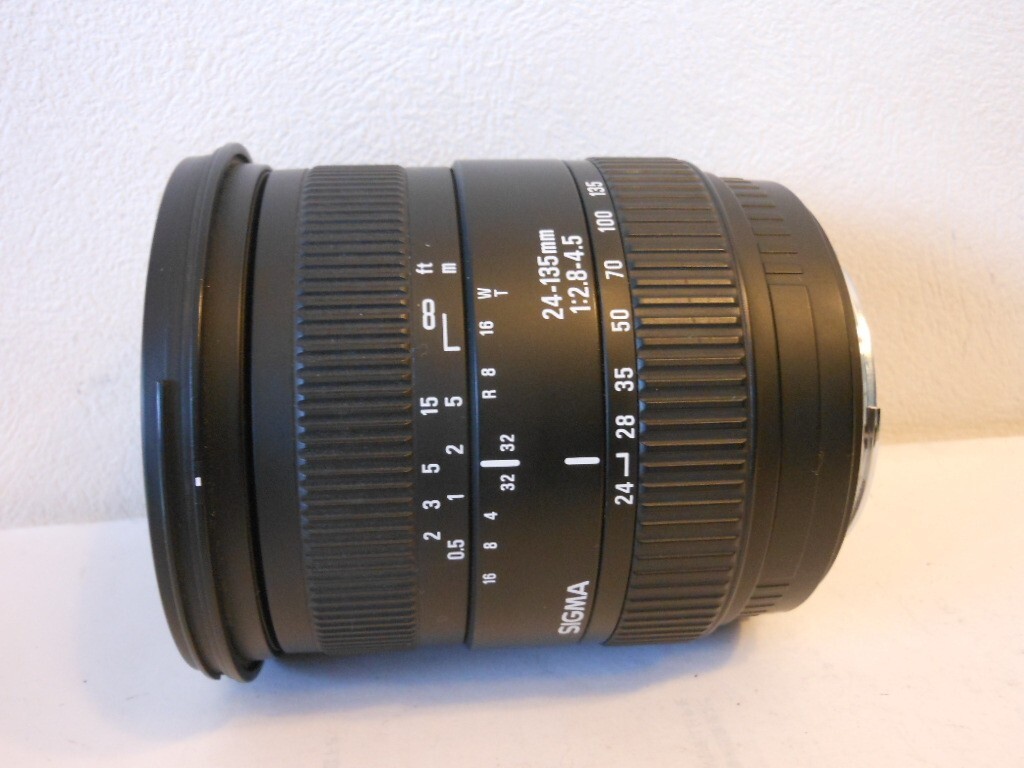 MINT w/Hood] Sigma AF 24-135mm f2.8-4.5 D Zoom Lens for Canon From