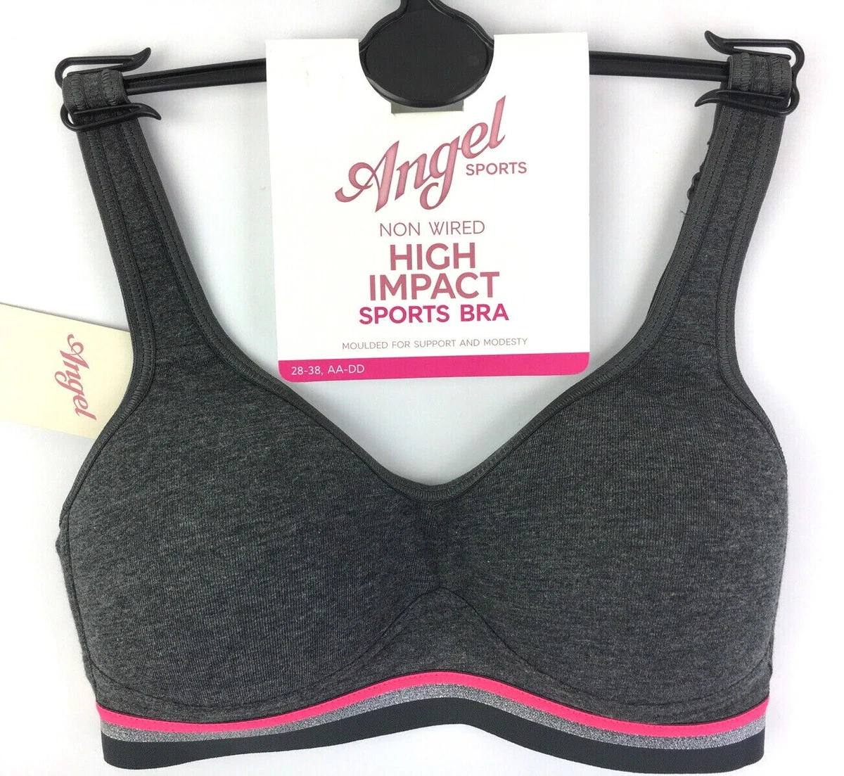 M&S Angel Girls Non Wired High Impact Sports Bra 28DD (last one