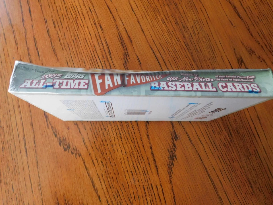 2005 Topps All-Time Fan Favorites Baseball Factory Sealed 24 Pack Box One AUTO! - Image 4 of 4