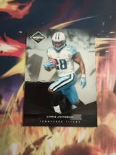 2011 CHRIS JOHNSON PANINI LIMITED #95 SP #D/499 CARD TENNESSEE TITANS