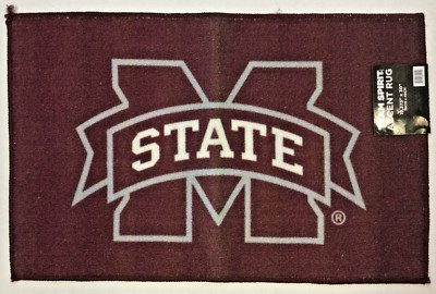 Mississippi State Bulldogs Accent Rug, 19.375'' X 30'', Free Shipping!
