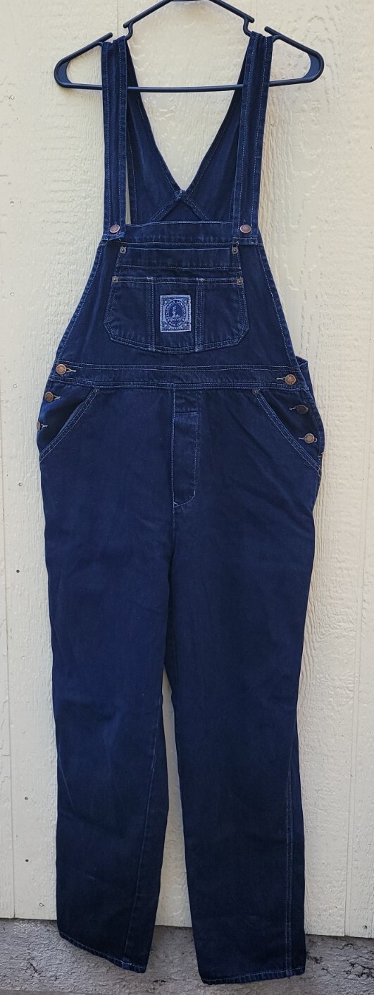 Vintage "London London" Bib Overalls Womens Size Larg… Gem