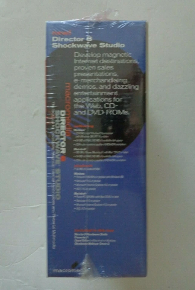Macromedia Director 8 Shockwave Studio For Windows - Image 4 of 4