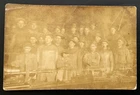 Antique Military Photo Postcard WW1 WWI Picture of Foreign Soldiers Mail Card