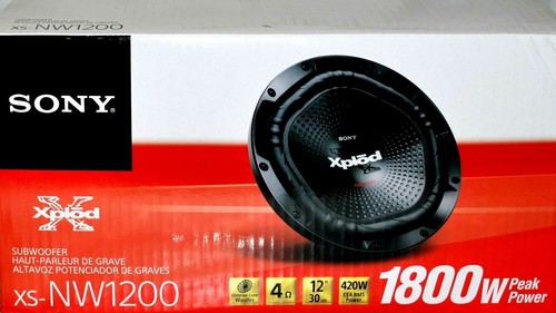 Sony XS-NW1200 Xplod 12 SUB 1800 Watt 