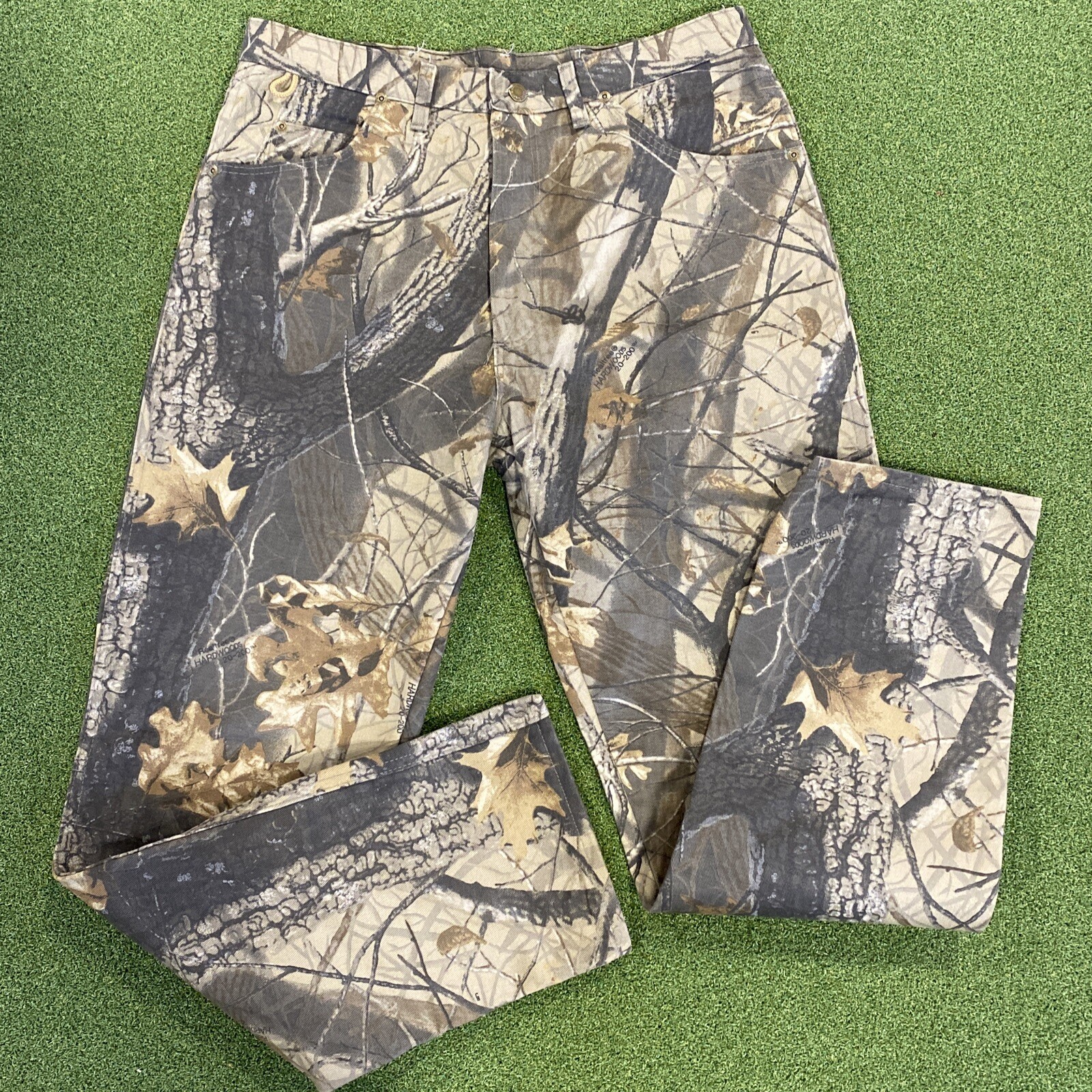 Vintage Wrangler Pants Mens 36x34  Real Tree Hardwoods Camo Ex Condition USA