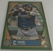 2021 Topps Gypsy Queen Baseball Cristian Pache Atlanta Braves Green rookie #124