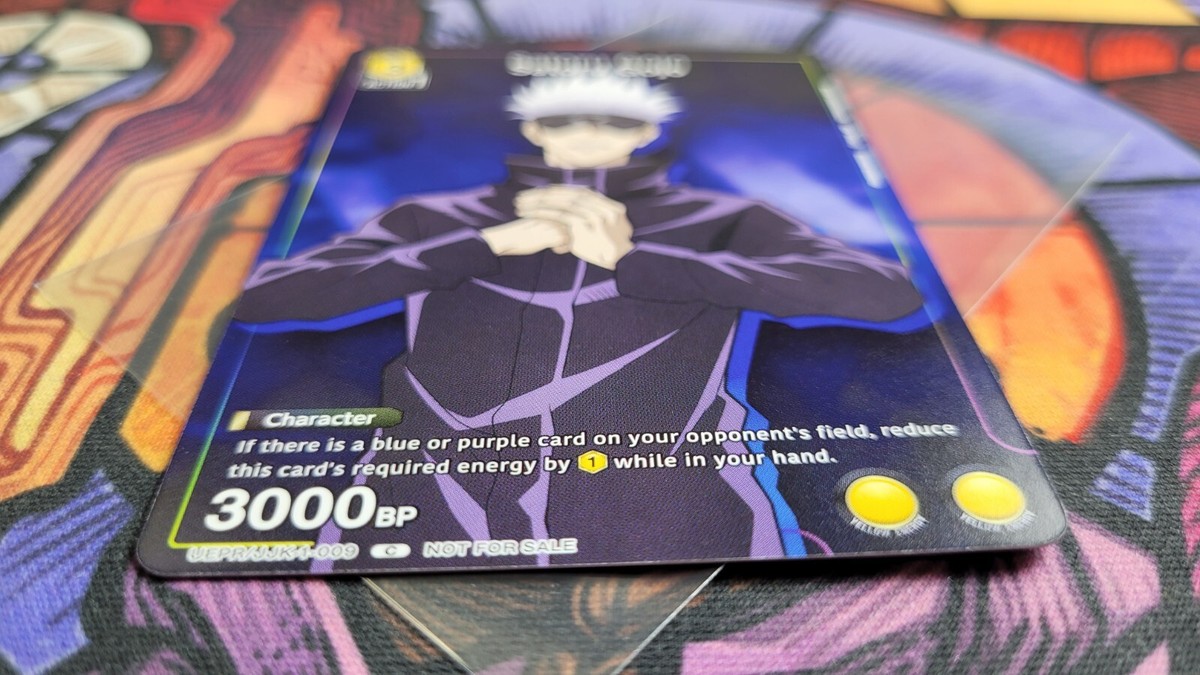 Satoru Gojo Promo Prize UEPR/JJK-1-009 Union Arena Card English | eBay