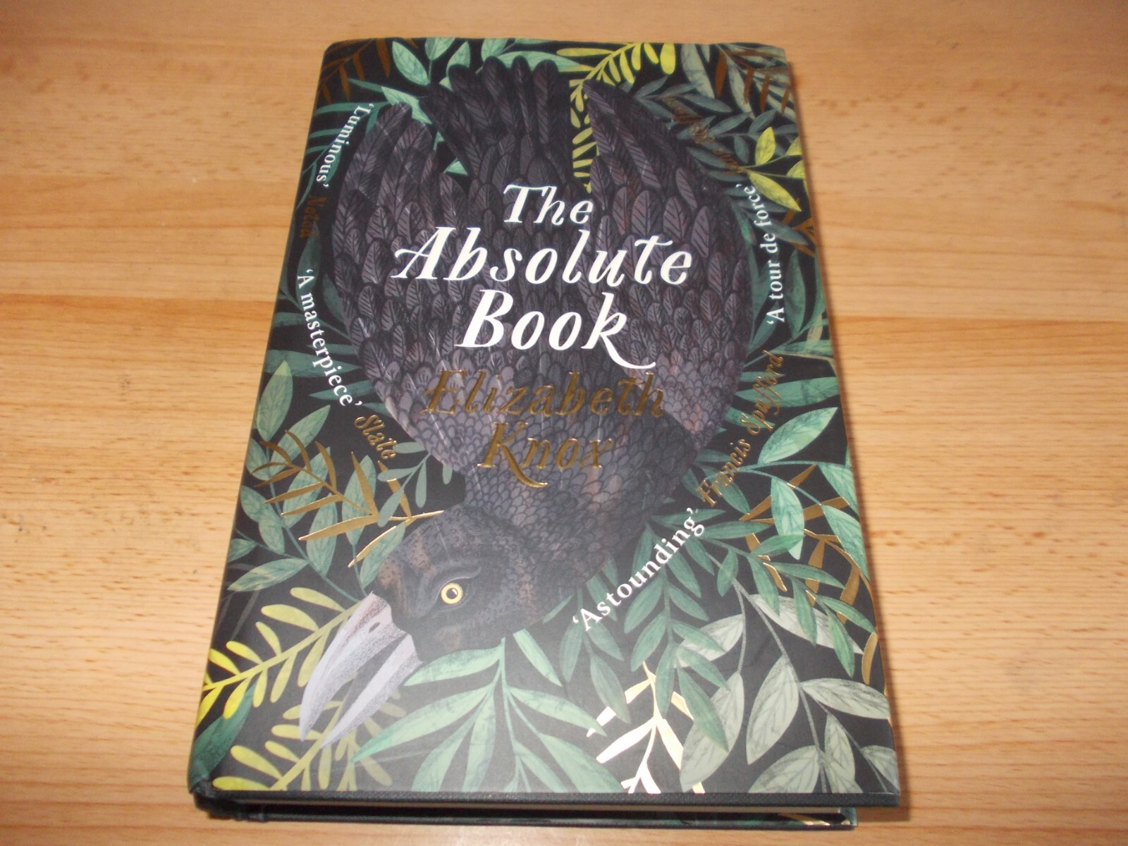 The Absolute Book, Elizabeth Knox, FIRST EDITION ,1st printing, Hardback,2021