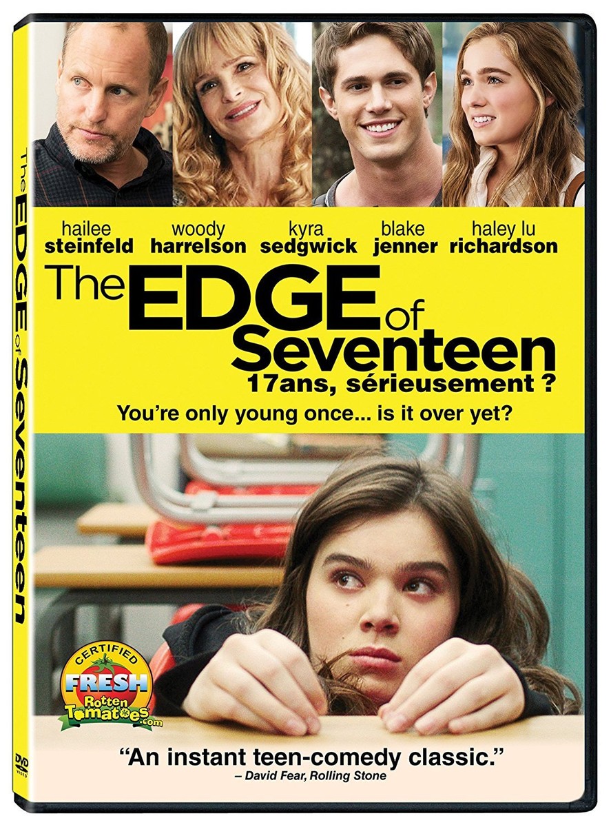 The Edge of Seventeen (DVD, 2017, Canadian, FRENCH Incl The Edge of Seventeen (DVD, 2017, Canadian, FRENCH Incl