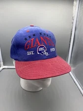 Vintage Giants NFL Snap Back Hat Drew Pearson Companies
