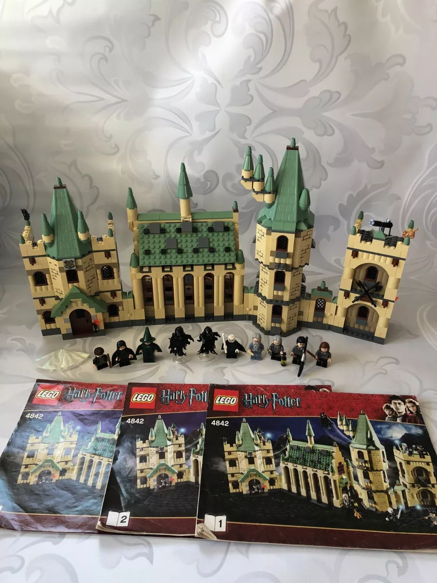 LEGO HARRY POTTER HOGWARTS CASTLE 4842 COMPLETE INSTRUCTIONS