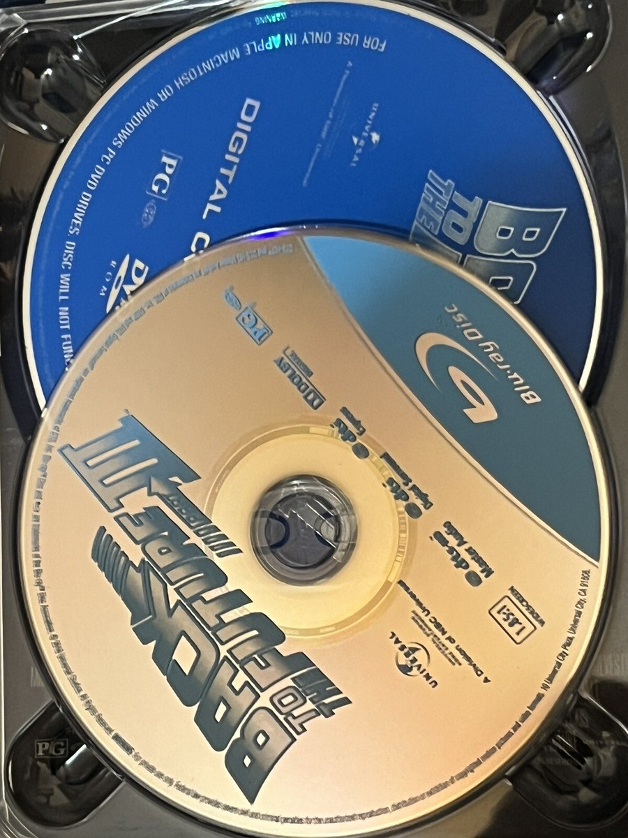 Back To The Future Blu Ray 25th Anniversary Trilogy Box Set With