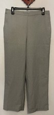 Alfred Dunner Womens Size 12 Gray Pull-On Casual Polyester Dress Pants A597