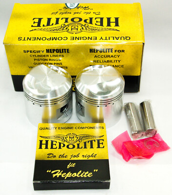 68-0788 Kolben Pistons 040 76,01mm bore Hepolite BSA A65 68-788 68-907 19233