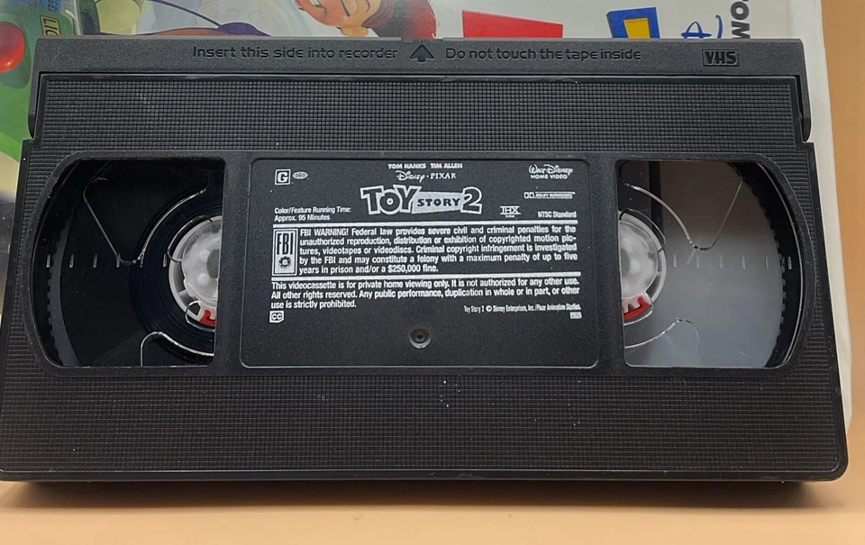 Toy Story 2 VHS 2000 Disney Clamshell Acceptable-G Condition *Buy 2 Get 1 Free* Foto 3 de 3