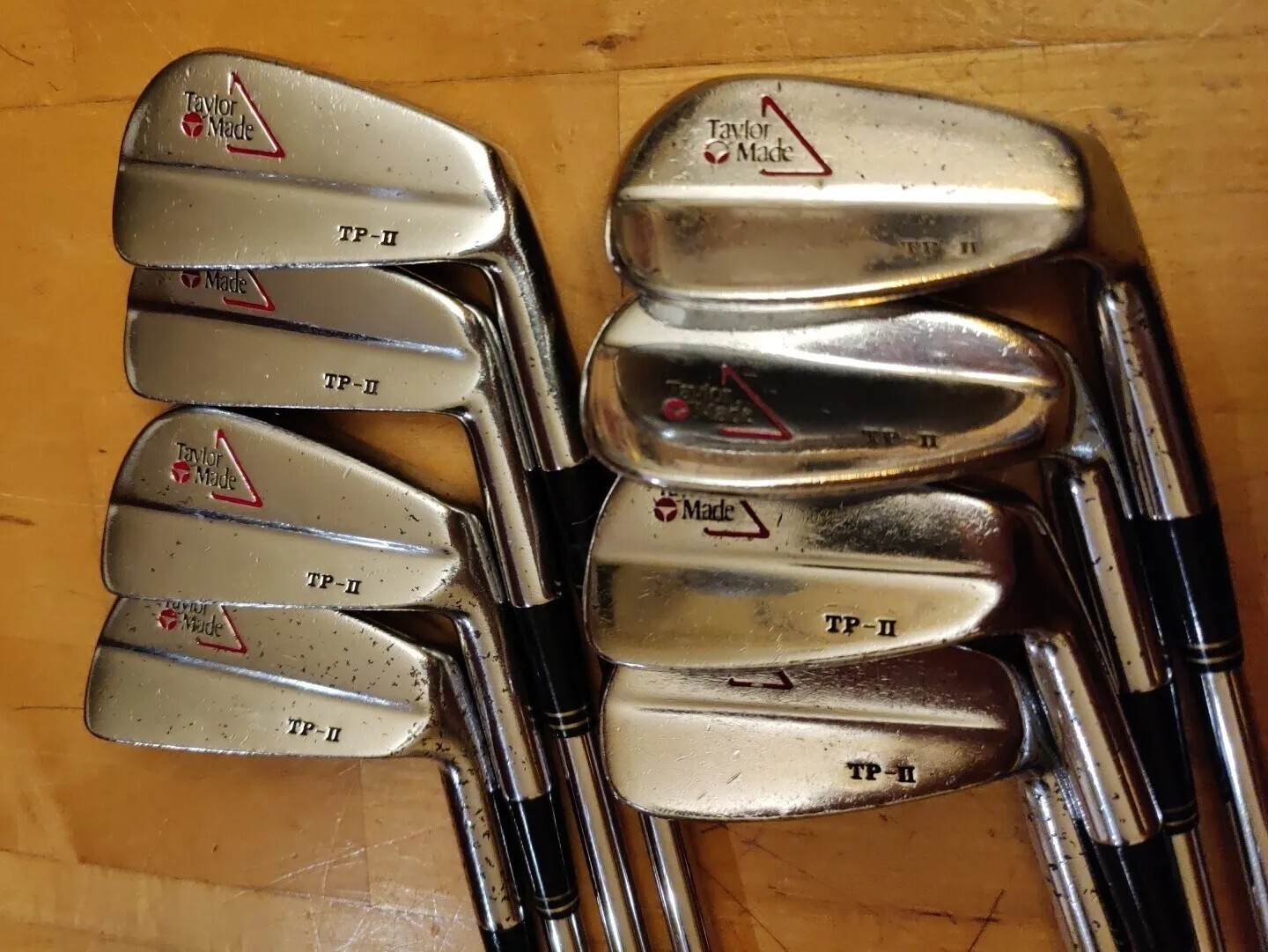 TaylorMade TP II Iron Set Of 8 Clubs Tour Blades Irons 3 4 6 7 8 9 P S