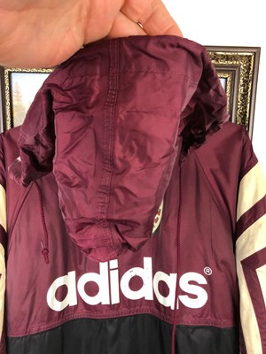 Vintage 90's Adidas Newcastle Football Jacket Soccer Bomber Mens