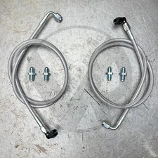 Stainless Brake Master Cylinder Replacement lines For 88-91 Honda CRX