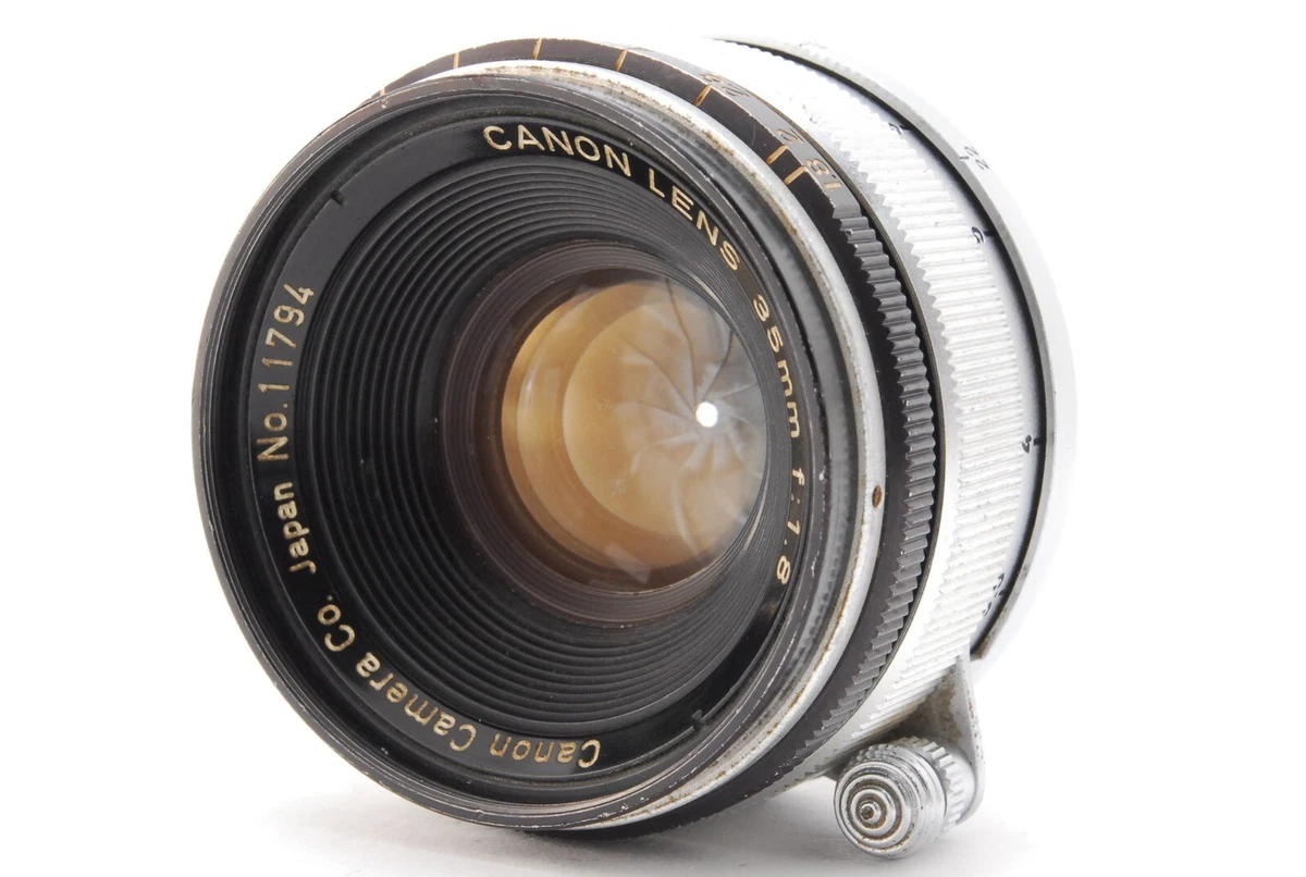 Preços baixos em Lentes de câmera Canon 35mm Focal f/1.8 | eBay