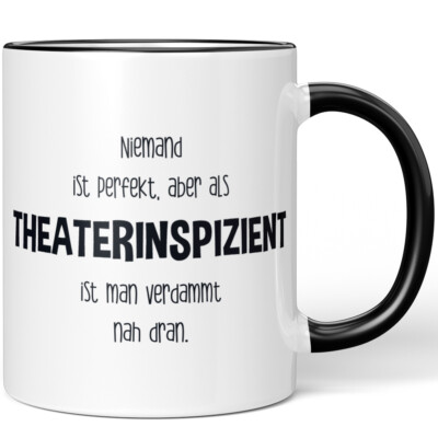 Niemand ist perfekt, aber als Theaterinspizient ist man verdammt nah 10005798824