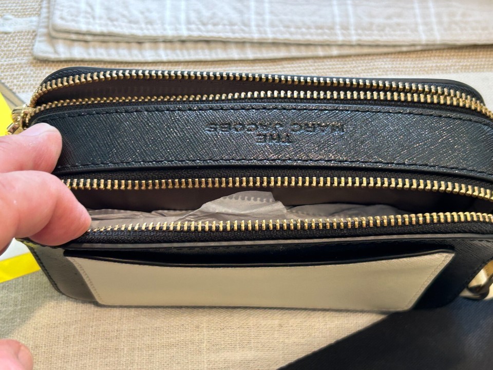 Marc Jacobs Snapshot NEW CLOUD WHITE MULTI Small Camera bag crossbody