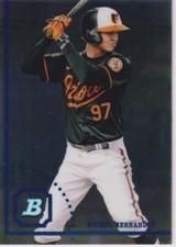 2022 Bowman Heritage #BHPC-44 Maikol Hernandez Chrome Prospects