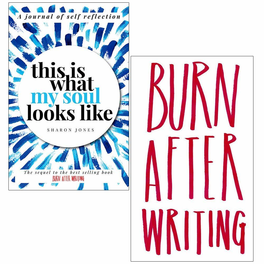This is What My, Burn After Writing 2 Books Collection Set by Sharon Jones NEW