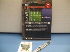  Axis Allies War at Sea SET V ZG3 24/39 with card 