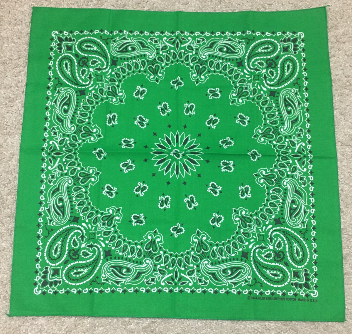 Hav-A-Hank Paisley Bandana - Royal Blue - Heddels