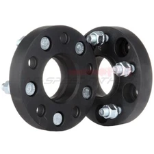 2Pcs 1" 5x4.5 12x1.25 Wheel Spacers Adapter For Nissan 350Z 2003-2009 2008 2007