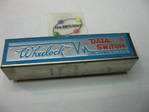 Wheelock Data-Switch SER-3002-1D1-AD SPST NO Reed Relay 12VDC - Used Pull Qty 1