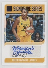 2019 Panini Donruss WNBA Press Proof Purple 14/99 Nneka Ogwumike Auto 6rq
