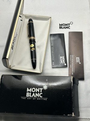 Montblanc 149 FP, Tri-color 18C OM Nib, Vintage Transitional (late