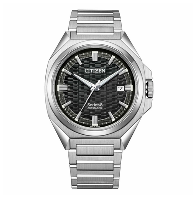 【新品/未使用】CITIZEN Series8 NB6050-51E Unused CITIZEN Series 8 NB6050-51E Black Mechanical Men's Watch in