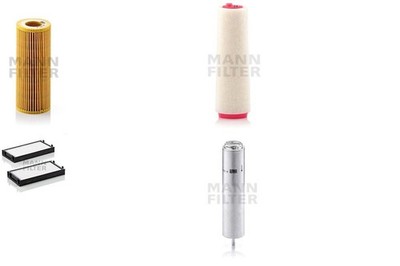 Inspektionspaket Filtersatz XL MANN-FILTER Leitungsfilter Filtereinsatz