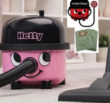 Hetty Henry Hoover Vacuum Het200 Numatic Cleaner  10x Bags And New Hose Kit