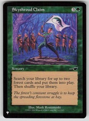 Skyshroud Claim 117/143 The List