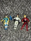 Ryu, Ken, Chun Li Lot of 3 1991 GI Joe Street Fighter Action Figures 3.75"