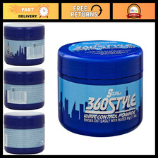 360 Wave Control Pomade 3oz 6 Pack - S-Curl Styling Gel for Waves  Curls