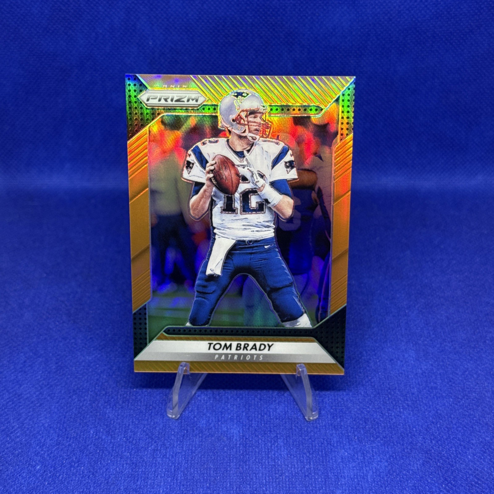 2016 Panini Prizm Orange Prizm #2 Tom Brady /299 New England Patriots 🔥🔥