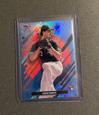 2025 Topps Finest Drew Thorpe #241 RARE ROOKIE SKY BLUE REFRACTOR #'d 040/150