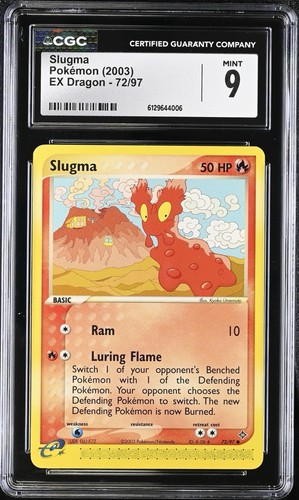 Slugma graded CGC 9 for sale on eBay