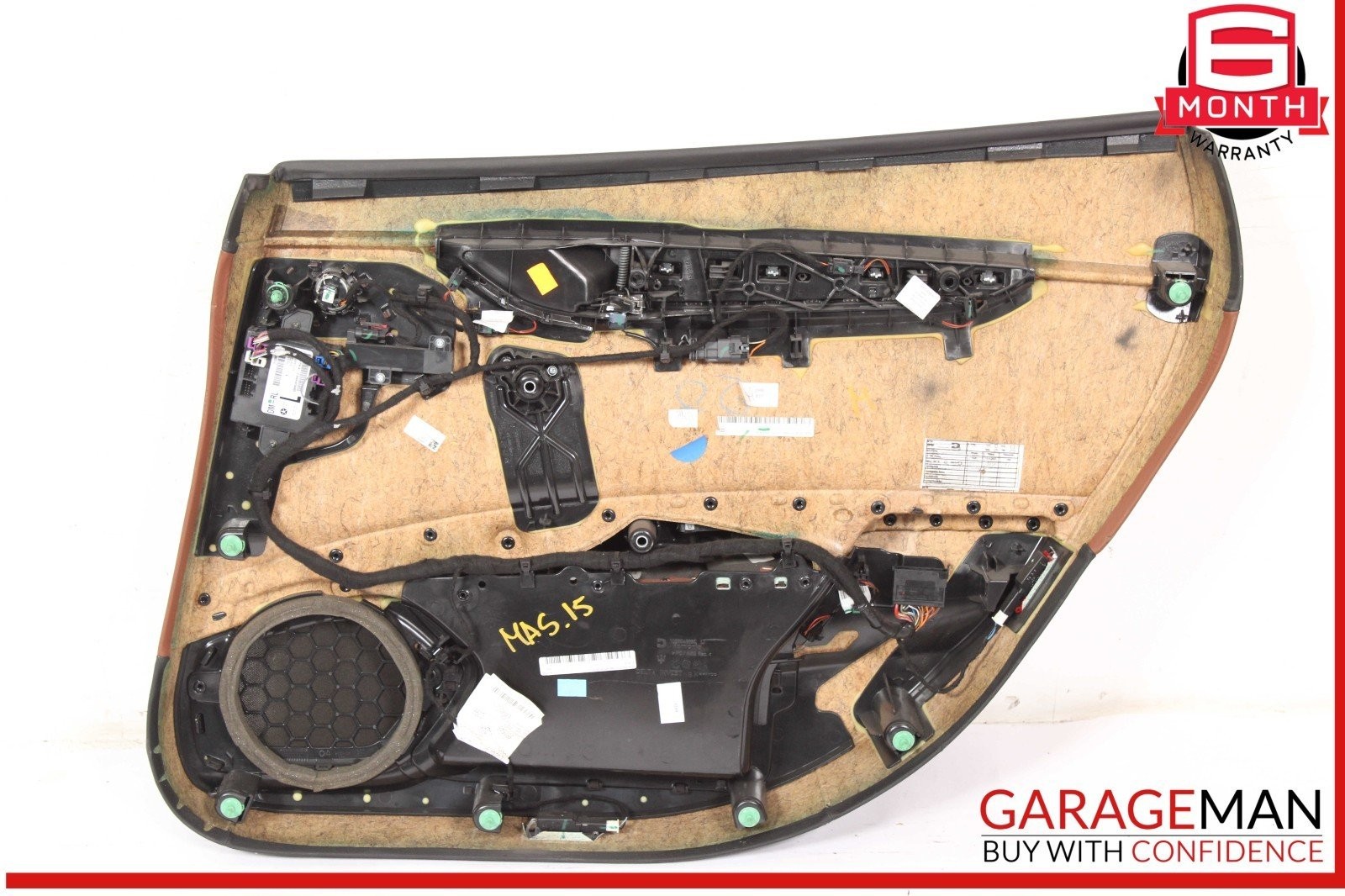14-17 Maserati Quattroporte SQ4 M156 Rear Left Side Interior Door Panel OEM
