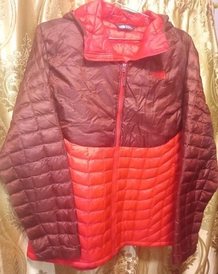 The North Face Thermoball Hoodie, Size 2XL - Sequoia Red