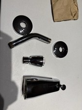 P1950-TR Powers Crane Bath And Shower Fitting With 5rib Handles Finish Trim Only